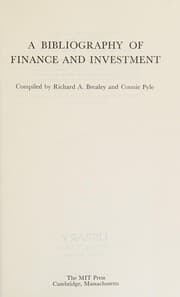 Tapa de A bibliography of finance and investment