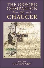 Tapa de The Oxford companion to Chaucer
