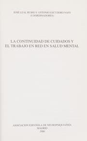 Tapa de La continuidad de cuidados y el trabajo en red en salud mental