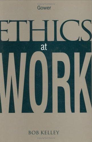 Tapa de Ethics at work