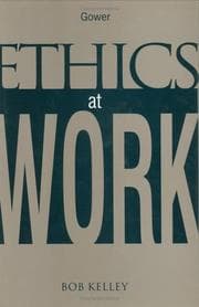 Tapa de Ethics at work