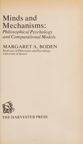 Tapa de Minds and mechanism