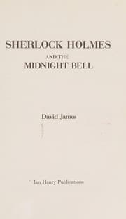Tapa de Sherlock Holmes & the Midnight Bell