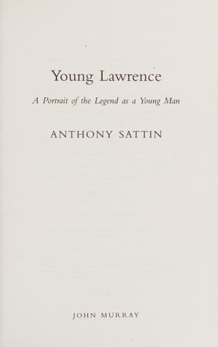 Tapa de Young Lawrence