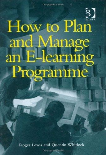 Tapa de How to plan and manage an e-learning programme