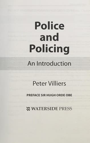Tapa de Police and policing