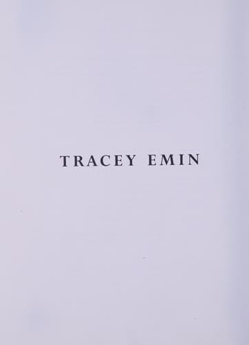 Tapa de Tracey Emin