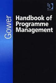Tapa de GOWER HANDBOOK OF PROGRAMME MANAGEMENT; GEOFF REISS...ET AL