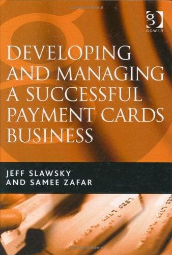 Tapa de Developing and managing a successful card business