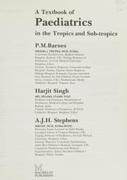Tapa de A textbook of paediatrics in the tropics and sub-tropics