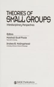 Tapa de Theories of small groups