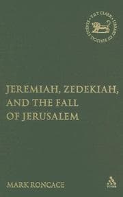 Tapa de Jeremiah, Zedekiah, and the fall of Jerusalem