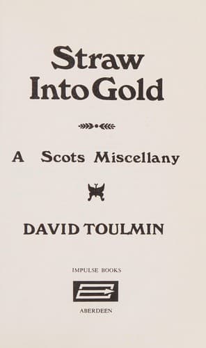 Tapa de Straw into gold