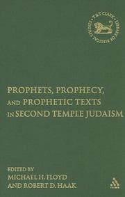 Tapa de Prophets, prophecy, and prophetic texts in Second Temple Judaism