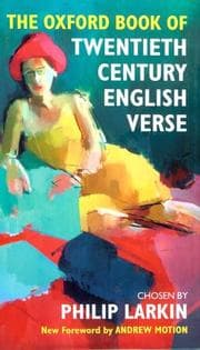 Tapa de The Oxford book of twentieth-century English verse