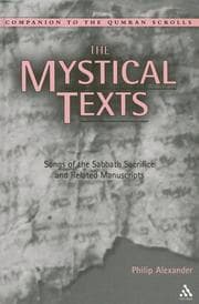 Tapa de Mystical Texts (Library of Second Temple Studies)