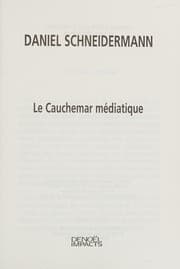 Tapa de Le cauchemar médiatique