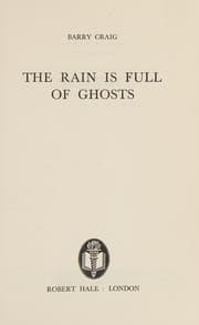 Tapa de The rain is full of ghosts