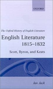 Tapa de English literature, 1815-1832
