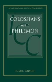 Tapa de Colossians And Philemon
