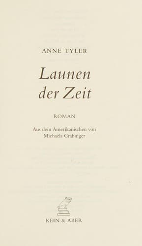 Tapa de Launen der Zeit