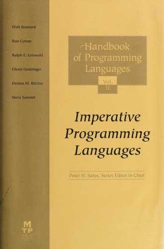 Tapa de Functional and logic programming languages.