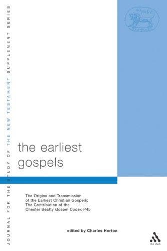 Tapa de Earliest Gospels