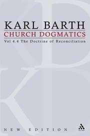 Tapa de Church Dogmatics IV. 4 : the Doctrine of Reconciliation