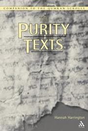 Tapa de The purity texts