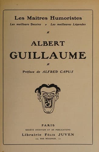 Tapa de Albert Guillaume