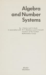 Tapa de Algebra and number systems