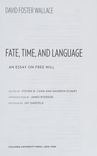 Tapa de Fate, time, and language