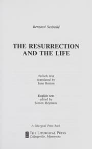 Tapa de The Resurrection and the life