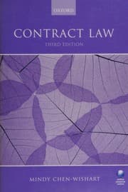 Tapa de Contract law
