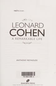 Tapa de Leonard Cohen
