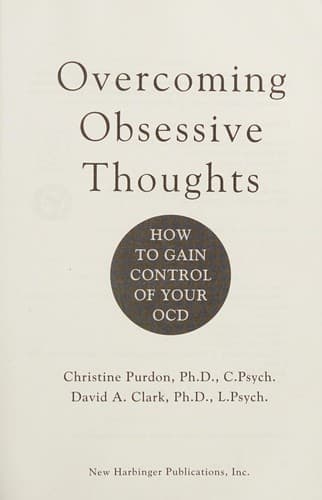 Tapa de Overcoming obsessive thoughts