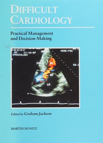 Tapa de Difficult Cardiology