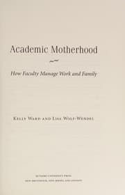 Tapa de Academic motherhood
