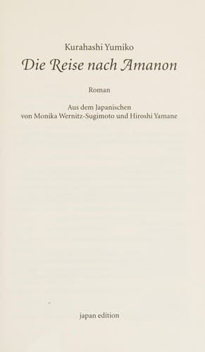 Tapa de Die Reise nach Amanon