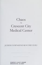 Tapa de Chaos at Crescent City Medical Center