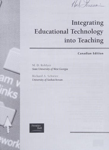 Tapa de Integrated Educational Technology into Teaching Phc