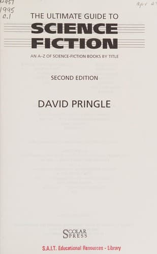 Tapa de The ultimate guide to science fiction