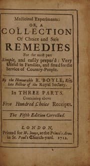 Tapa de Medicinal experiments: or, a collection of choice and safe remedies
