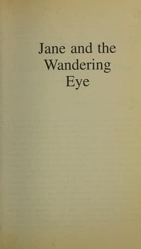 Tapa de Jane and the wandering eye