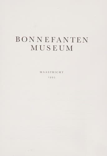 Tapa de Bonnefanten Museum