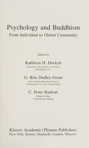 Tapa de Psychology and Buddhism
