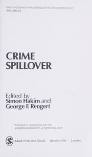 Tapa de Crime spillover