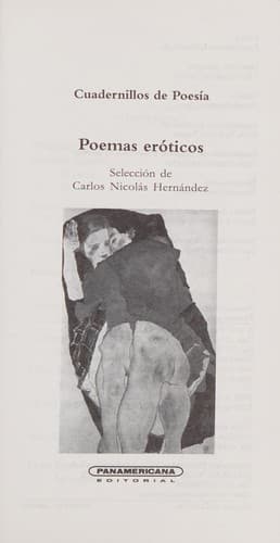 Tapa de Poemas eróticos