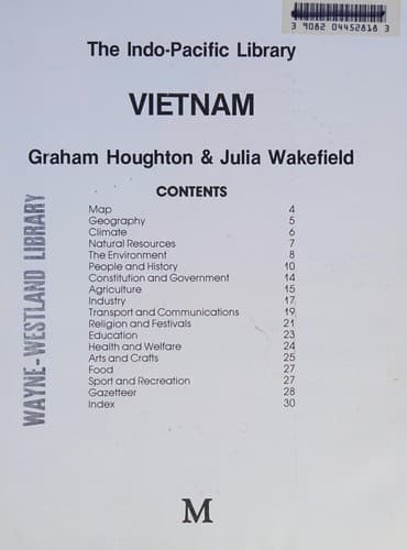 Tapa de Vietnam (Indo-Pacific Library)
