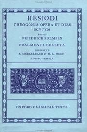 Tapa de Theogonia, Opera et Dies, Scutum, Fragmenta Selecta